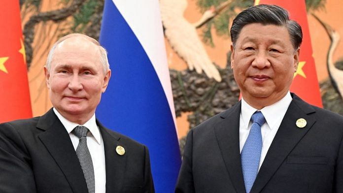 File photo of Russian President Vladimir Putin and Chinese President Xi Jinping | Reuters