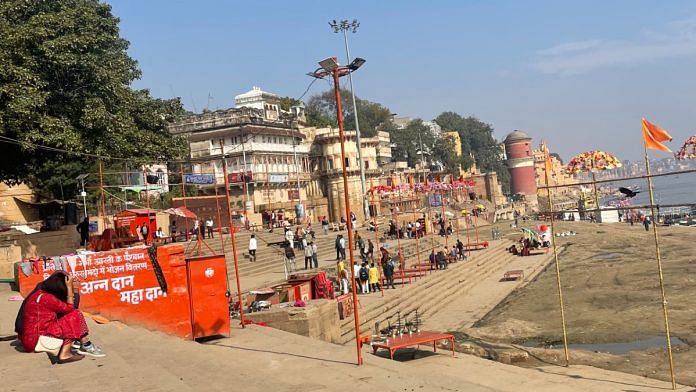 A ghat in Varanasi | Sanya Dhingra | ThePrint