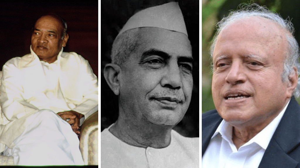 File photos of (from left to right) P.V. Narasimha Rao, Chaudhary Charan Singh and M.S. Swaminathan | Reuter Raymond/Sygma via Getty Images, X/@PandaJay and X/@msswaminathan
