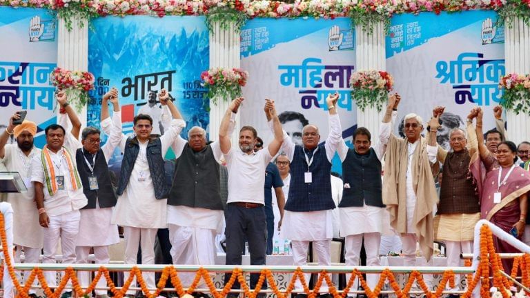 As farmers march towards Delhi, Congress announces MSP as ‘first guarantee’ for Lok Sabha polls