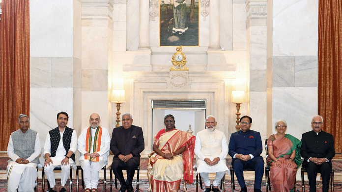 President Droupadi Murmu confers Bharat Ratna during the Investiture Ceremony at Rashtrapati Bhavan | ANI