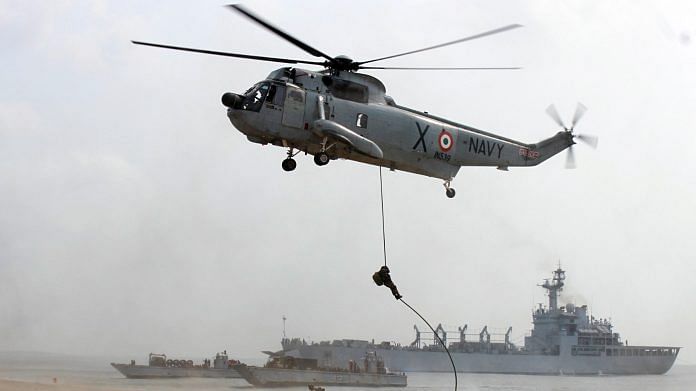 Indian Armed Force and US Armed Forces participated in the ongoing Exercise Tiger Triumph 2024, on Friday. (ANI Photo)
