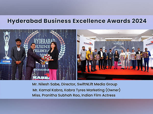 Hyderabad Business Excellence Awards 2024 Presented By SwiftNLift Media   ANI 20240302121238 