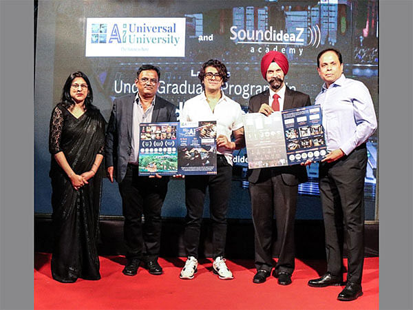 Universal AI University and SoundideaZ Academy Launch first AI - embedded Sound and Music Degree at the hands of Sonu Nigam