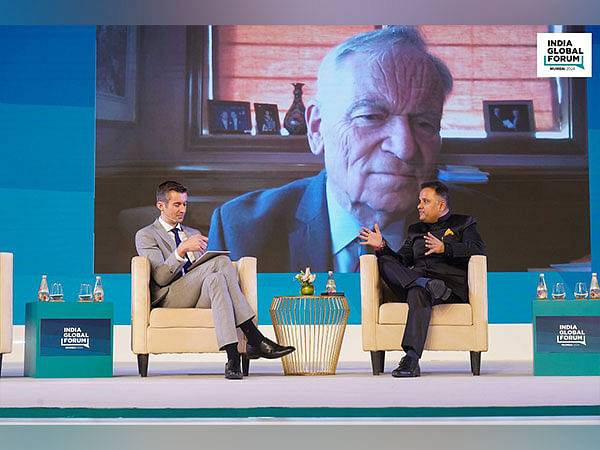 India Global Forum Brings Together Bestselling Authors Amish Tripathi and Jeffrey Archer