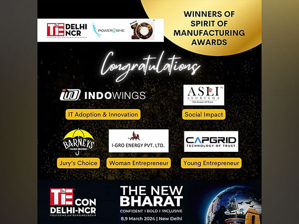 Power2SME and TiE Delhi-NCR Announce the Winners of Spirit of Manufacturing Awards 2024