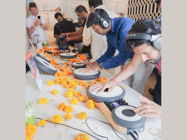 British Music Producer Kuljit Bhamra Launches the World's First Electronic Tabla in Mumbai