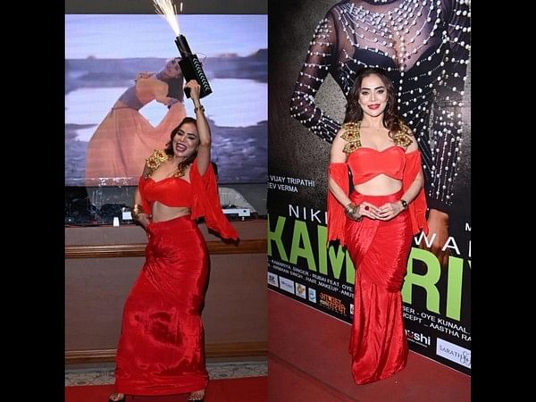 Experience the magic of 'Kamariya' as Nikita Rawal transports you to the ultimate dance floor frenzy