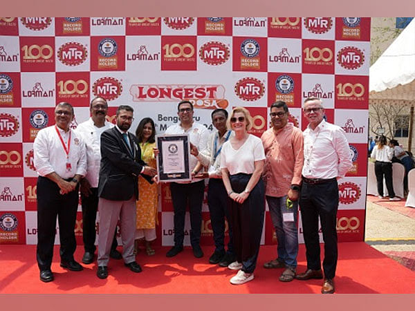 100 Years,123 Feet Dosa: MTR Celebrates 100 Years with a GUINNESS WORLD RECORDS™ Title for the Longest Dosa