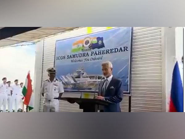 EAM Jaishankar visits Indian Coast Guard Ship Samudra Paheredar in Manila