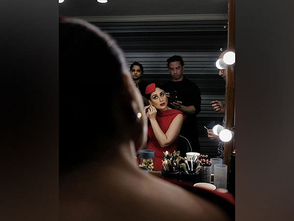 Kareena Kapoor shares BTS pics from sets of 'Crew' ahead of release