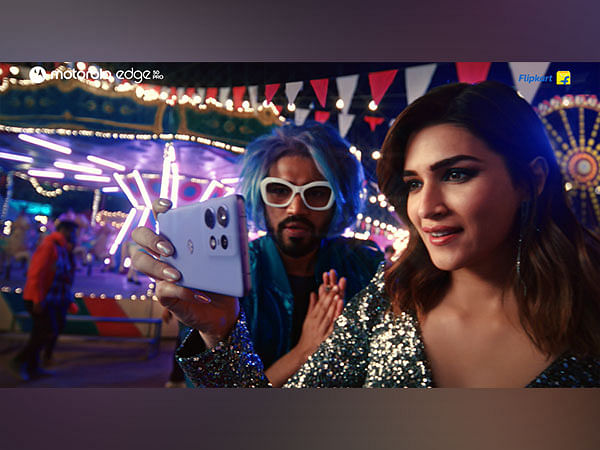 Motorola launches New TVC: 'Intelligence Meets Art' with Kriti Sanon & Babil Khan for motorola edge50 pro launch