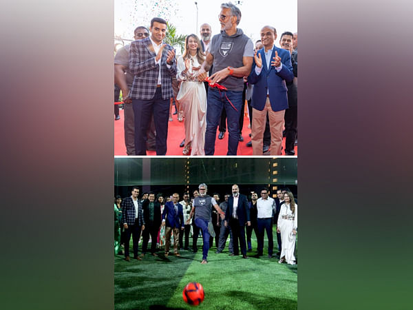 Dosti West County Celebrates Grand Clubhouse Inauguration with Milind Soman at Balkum, Thane (W)