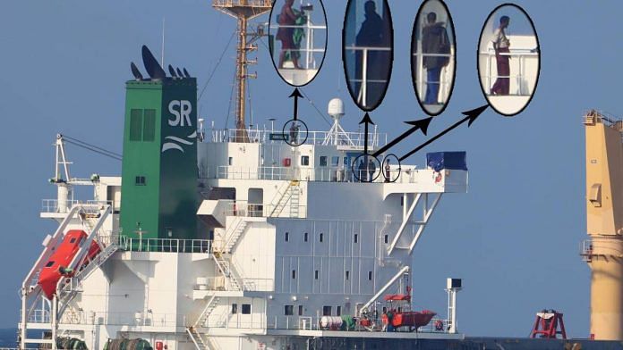 Hijacked ship MV Abdullah | Photo: X/@indiannavy