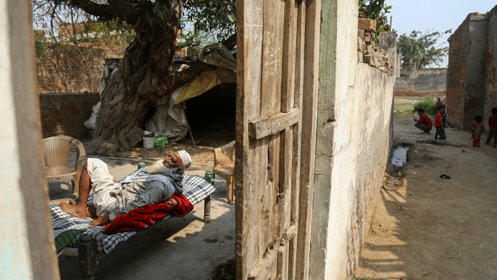 Lynching survivor Samaydeen at his house in Madhapur, Hapur | Suraj Singh Bisht | ThePrint