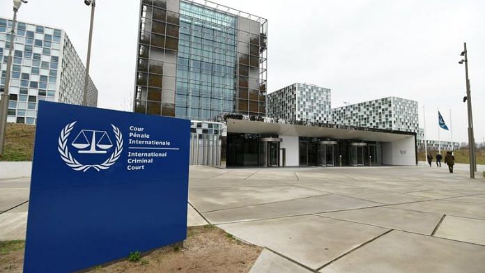 The International Criminal Court building is seen in The Hague, Netherlands, January 16, 2019. REUTERS/Piroschka van de Wouw/File Photo