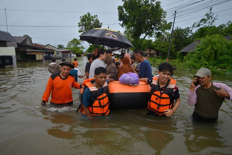 19 tewas, 7 hilang di Indonesia akibat banjir dan tanah longsor
