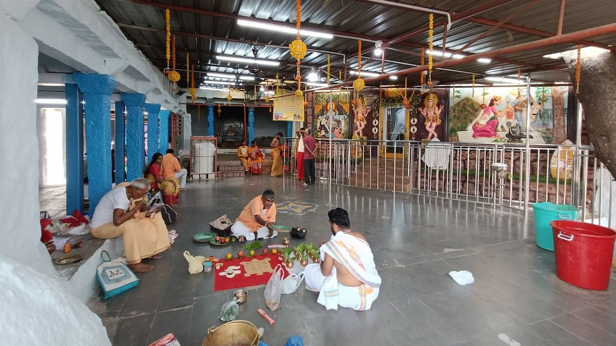 Area where special poojas are held | Prasad Nichenametla | ThePrint