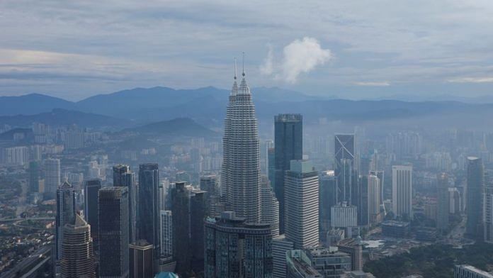 A general view of city skyline including Malaysia's landmark Petronas Twin Towers in Kuala Lumpur, Malaysia February 3, 2023. REUTERS/Hasnoor Hussain/ FILE PHOTO