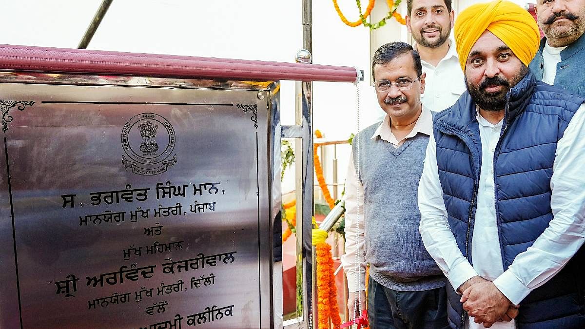 Mann to fore, Kejriwal to the back