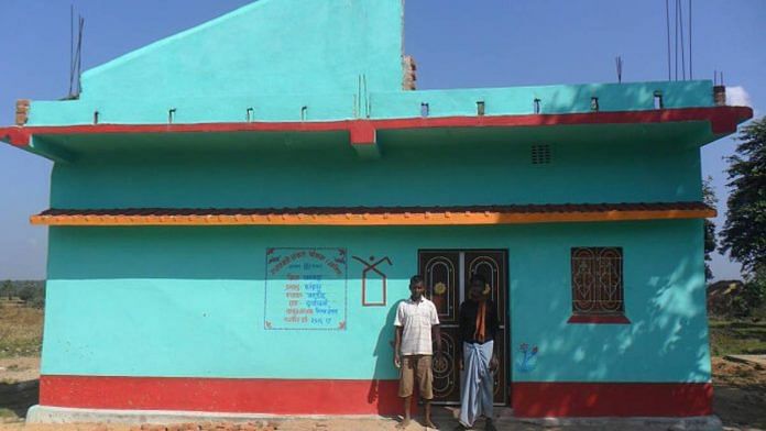 A house constructed for a beneficiary of Pradhan Mantri Awaas Yojana-Gramin | Photo: pmayg.nic.in