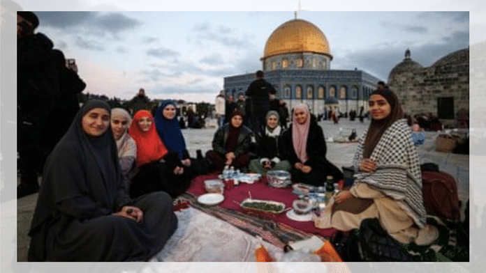 Source: The Dome of the Rock despite Israeli restrictions on access in East Jerusalem.  Photograph: Anadolu/Getty Images