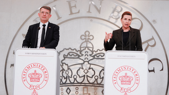 Danish Prime Minister Mette Frederiksen (right) and Deputy Prime Minister and Minister of Defense Troels Lund Poulsen (left) | Representative image | Reuters
