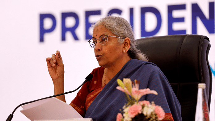 Finance Minister Nirmala Sitharaman | File photo | Reuters