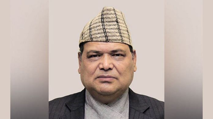 Former speaker of Nepali parliament Krishna Bahadur Mahara | File Photo | ANI