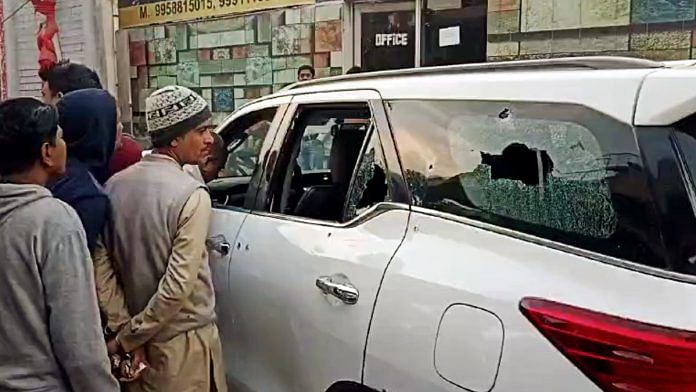 INLD chief Nafe Singh Rathee was shot dead by unidentified assailants who opened fire at his car | Photo: ANI