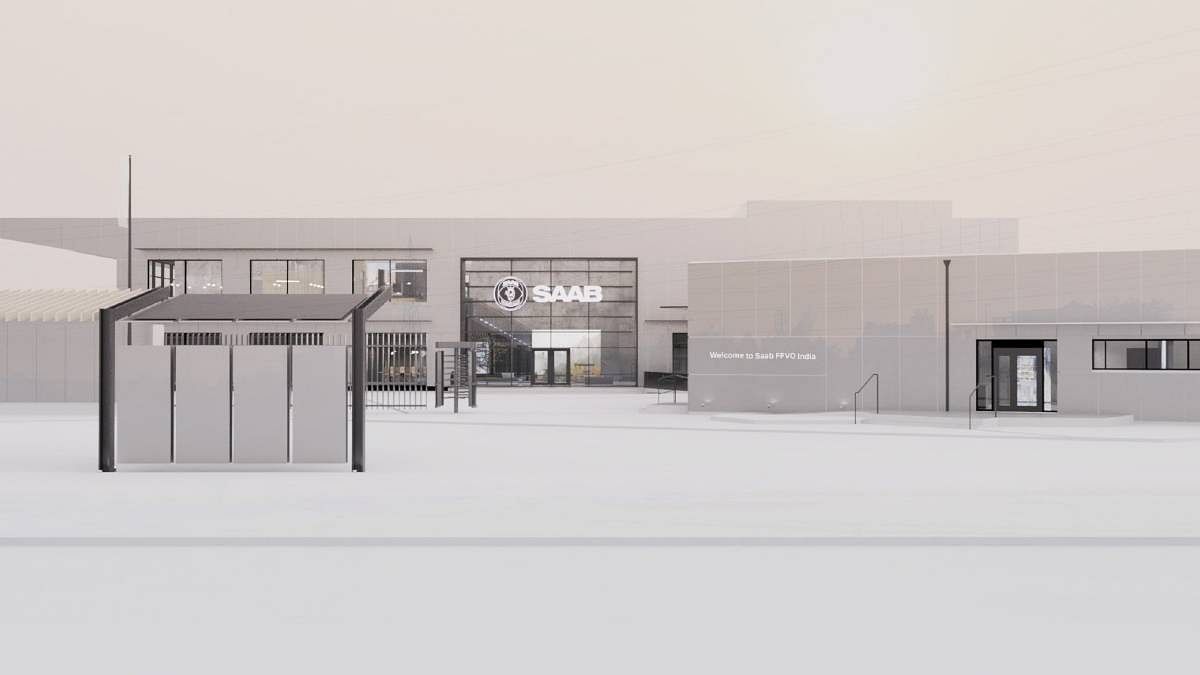 The layout of the facility | Courtesy: Saab