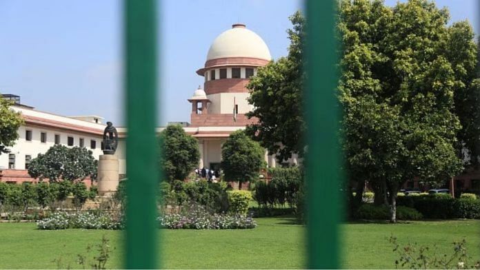 File photo of Supreme Court of India | Manisha Mondal | ThePrint