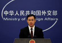 File photo of Chinese foreign ministry spokesperson Lin Jian speaks during a press conference in Beijing, China | Reuters