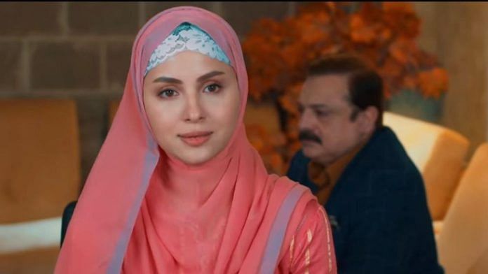 The show, Umm-e-Ayesha, features model and actor Nimra Khan. | screenshot from the trailer