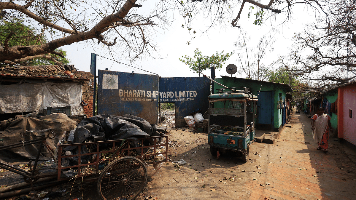 One of the many closed or barely working industrial units that dot the landscape of Howrah | Manisha Mondal | ThePrint 