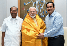 File photo of PMK leaders S. Ramadoss and Anbumani Ramadoss with PM Narendra Modi | Pic credit: X/@PMOIndia