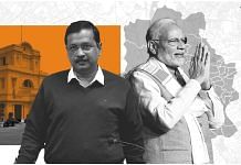 Delhi Chief Minister Arvind Kejriwal and PM Narendra Modi | ThePrint Team
