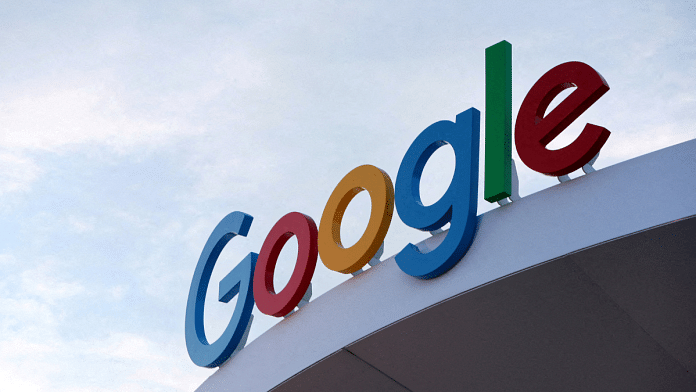 Representational image of the Google logo as seen on the Google house at CES 2024, an annual consumer electronics trade show in Las Vegas, Nevada, US | Reuters