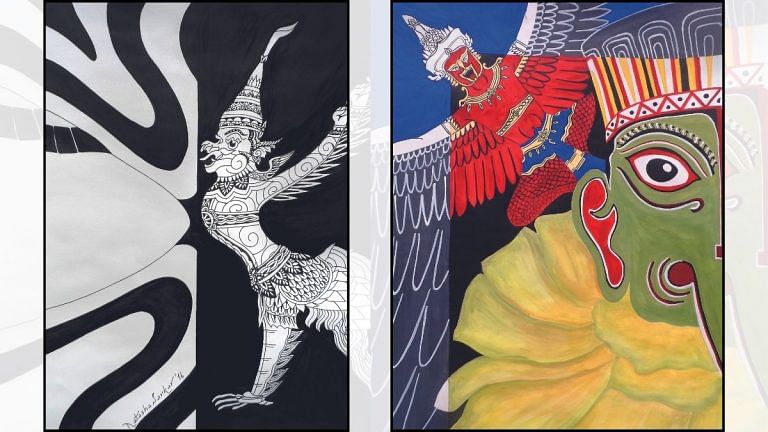 This is how Ramayana’s Garuda is depicted in India, Thailand, Indonesia