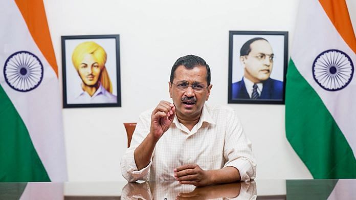 Delhi Chief Minister and AAP leader Arvind Kejriwal addresses during a press conference, in New Delhi on Wednesday | ANI