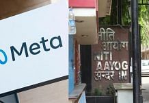 Meta and Niti Aayog logos | Representative image | Reuters/ThePrint