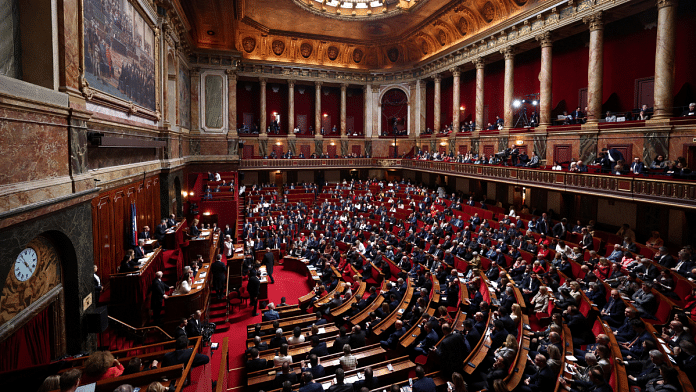 A general view shows MPs and Senators during the convocation of a congress of both houses of parliament in Versailles, France March 4, 2024 | Emmanuel Dunand/Pool via Reuters