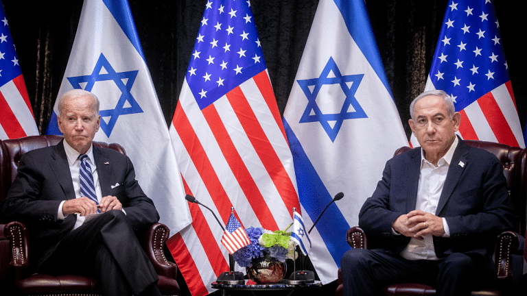 ‘Told Bibi we’re headed for Come to Jesus meet over aid to Gaza,’ Biden heard telling Democrats