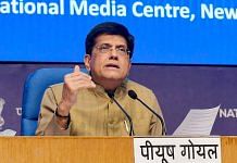 Union Minister for Commerce & Industry, Consumer Affairs, Food & Public Distribution and Textiles, Piyush Goyal briefs the media on Cabinet decisions at National Media Centre, in New Delhi, Thursday, March 7, 2024 | PTI