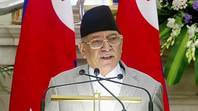 Nepal PM Pushpa Kamal Dahal | Representational image | ANI