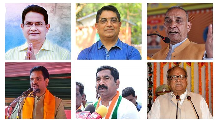 (Clockwise from top left) Humayun Kabir, Bhaskar Rao, Satya Pal Singh, Nikhil Kumar, K.R. Nagaraju & Asim Arun | Pic credit: X/Facebook