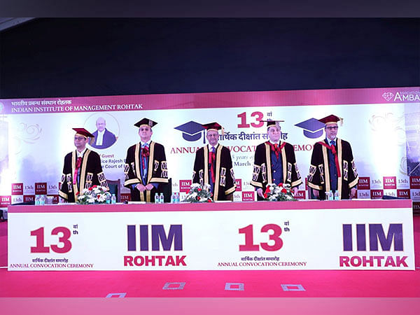IIM Rohtak students celebrated 13th Annual Convocation Day