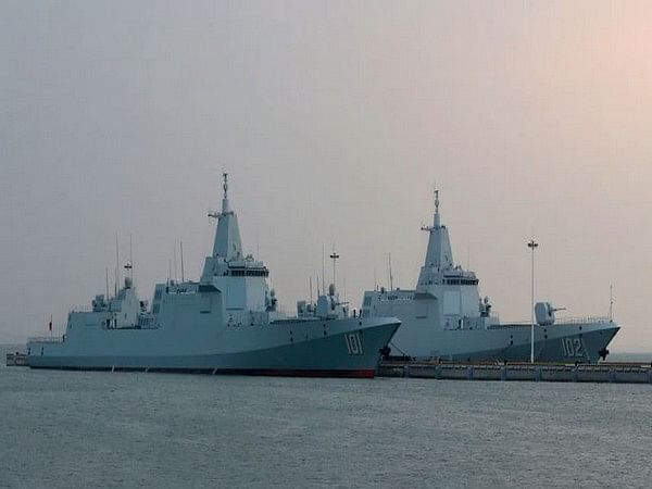 Taiwan says it tracked six Chinese naval vessels around country