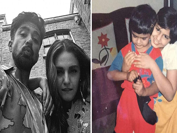 Huma Qureshi drops childhood pictures with her 