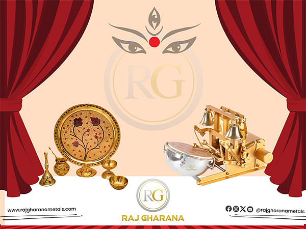 Raj Gharana Metals Launches Aarti Machine and Brass Pooja Set in Celebration of Navratri